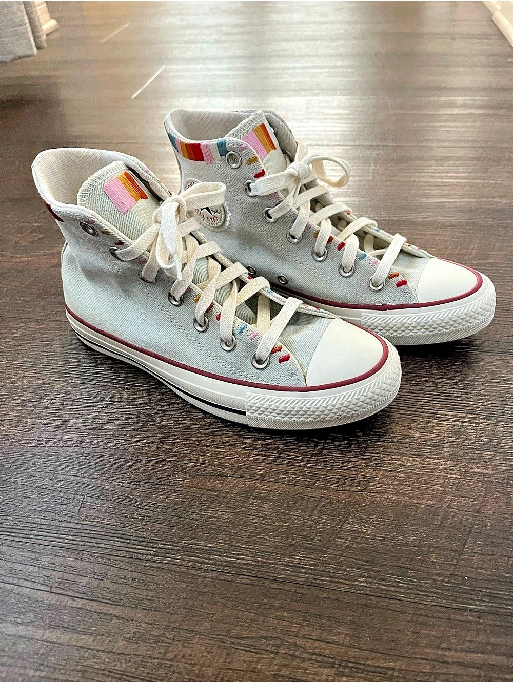 Converse Chuck Taylor All Star High Top “Friendship Bracelet” Sneakers